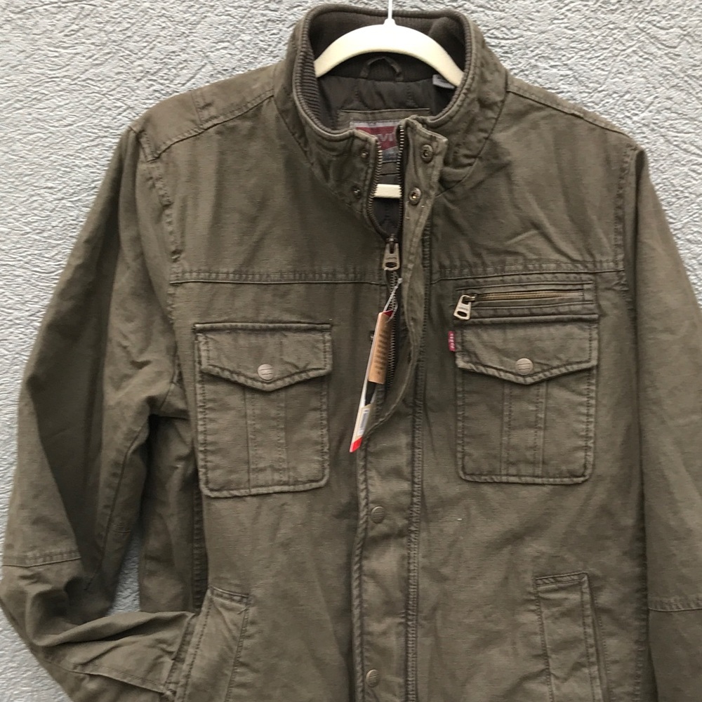Men’s Levi’s cotton canvas Full zip Jacket - Picture 2 of 8
